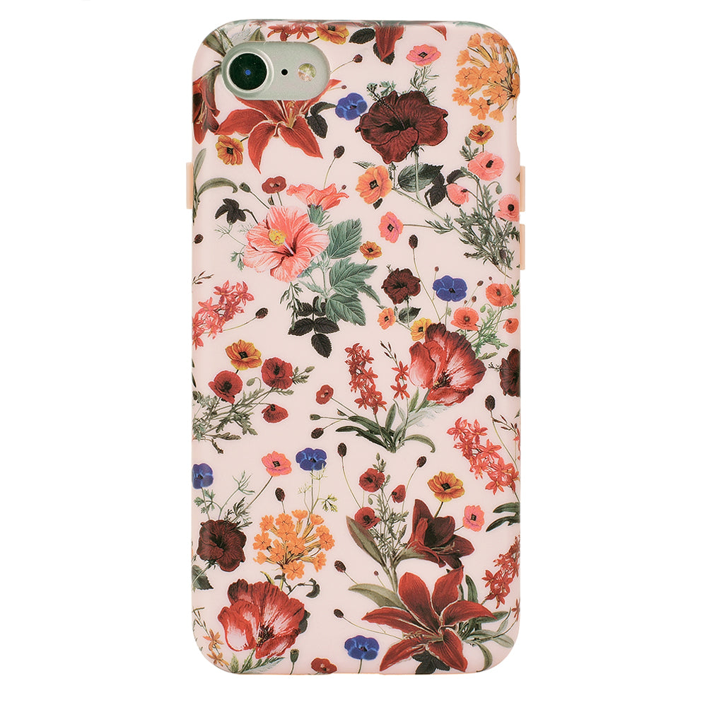 Nude Vintage Floral iPhone Case