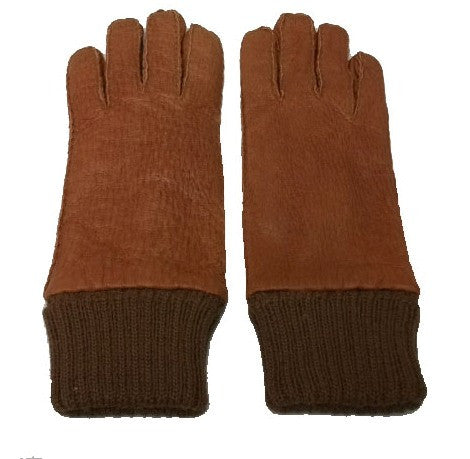 Mens Baby Alpaca-lined and cuffed Peccary Leather Gloves – PAULA RUN GLOVES
