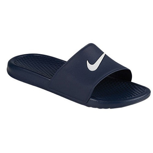 nike benassi slides navy