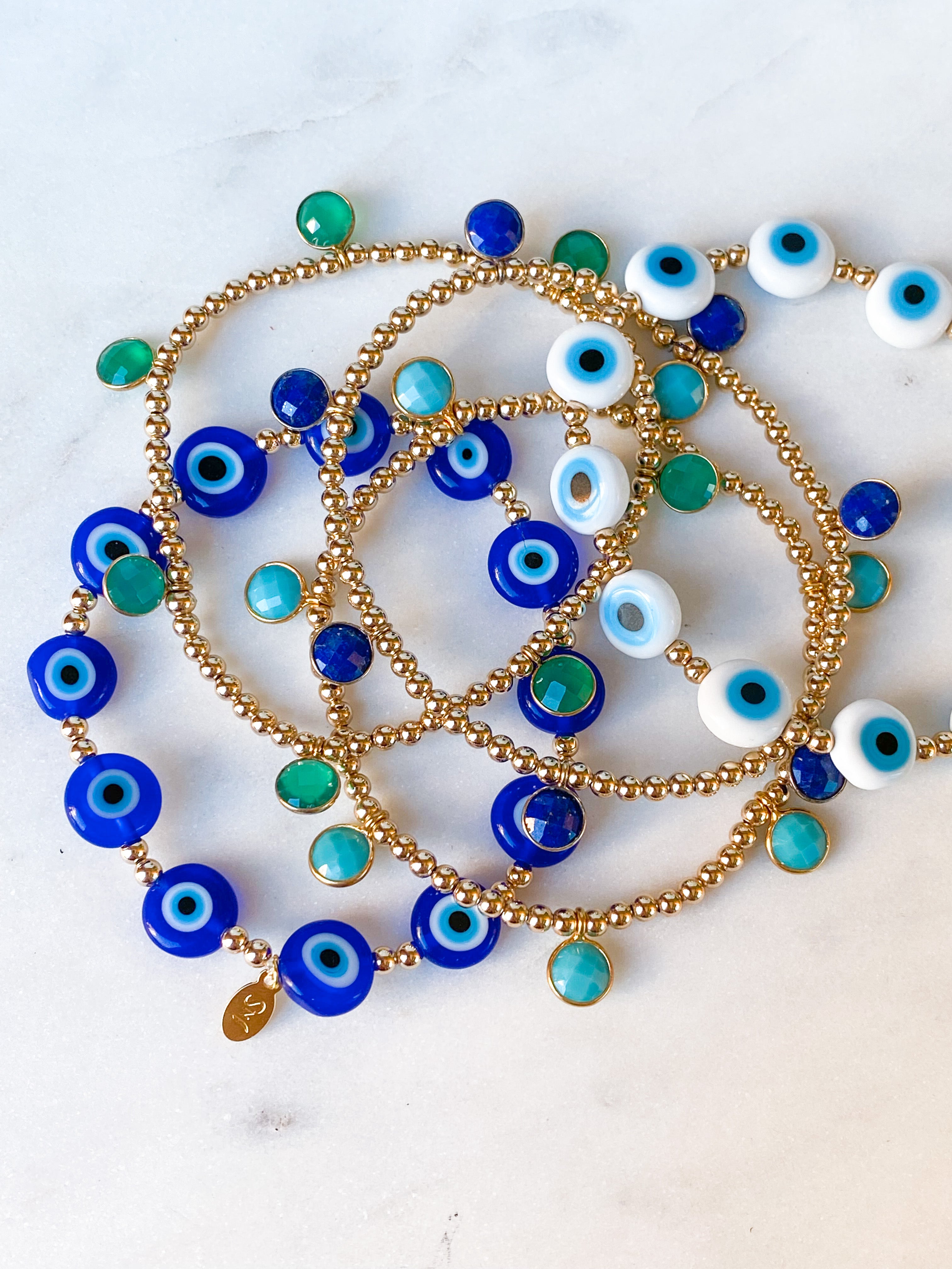 Blue Eye Bracelet - Jugar N Spice