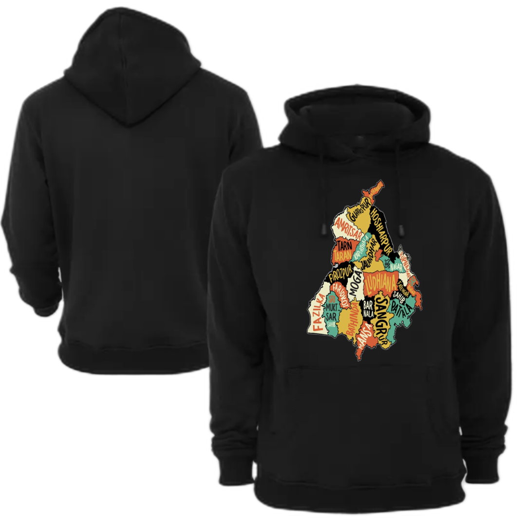 Punjab Singh Hoodie-Black – Hashtagmydesi