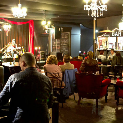 The Chandelier Room, Moorabbin. Owned by Anthea Palmer