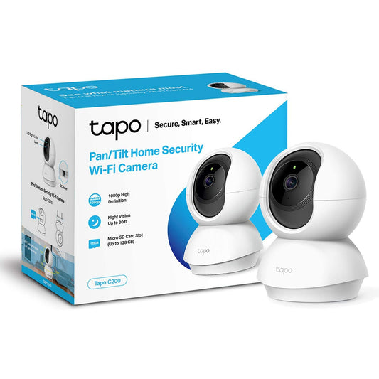 TP-Link Tapo C200 Smart Cam Pan Tilt Home WiFi Camera 1080p