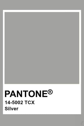 armocromia cancro- colore pantone silver