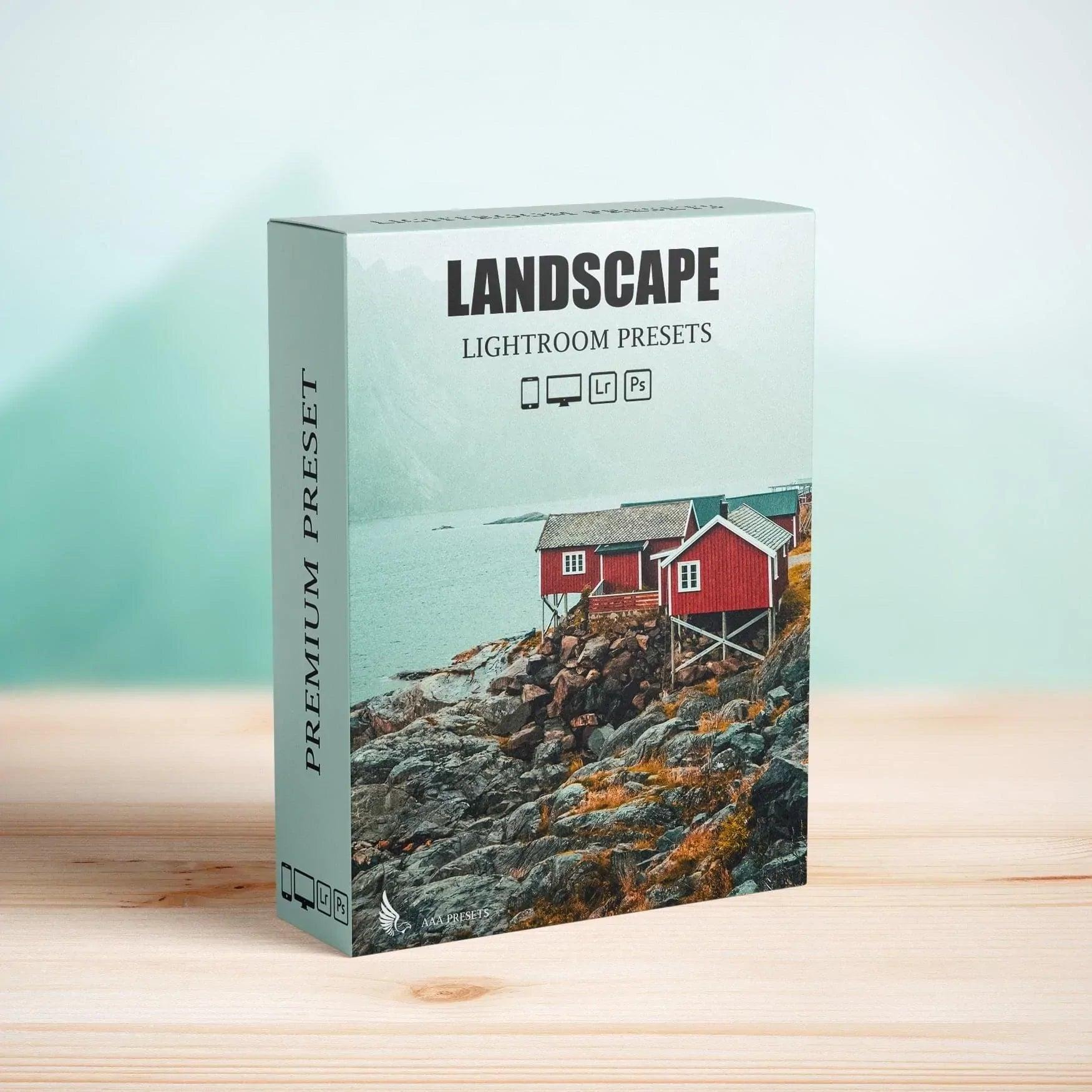 Cinematic Landscape Nature Lightroom Presets Pack