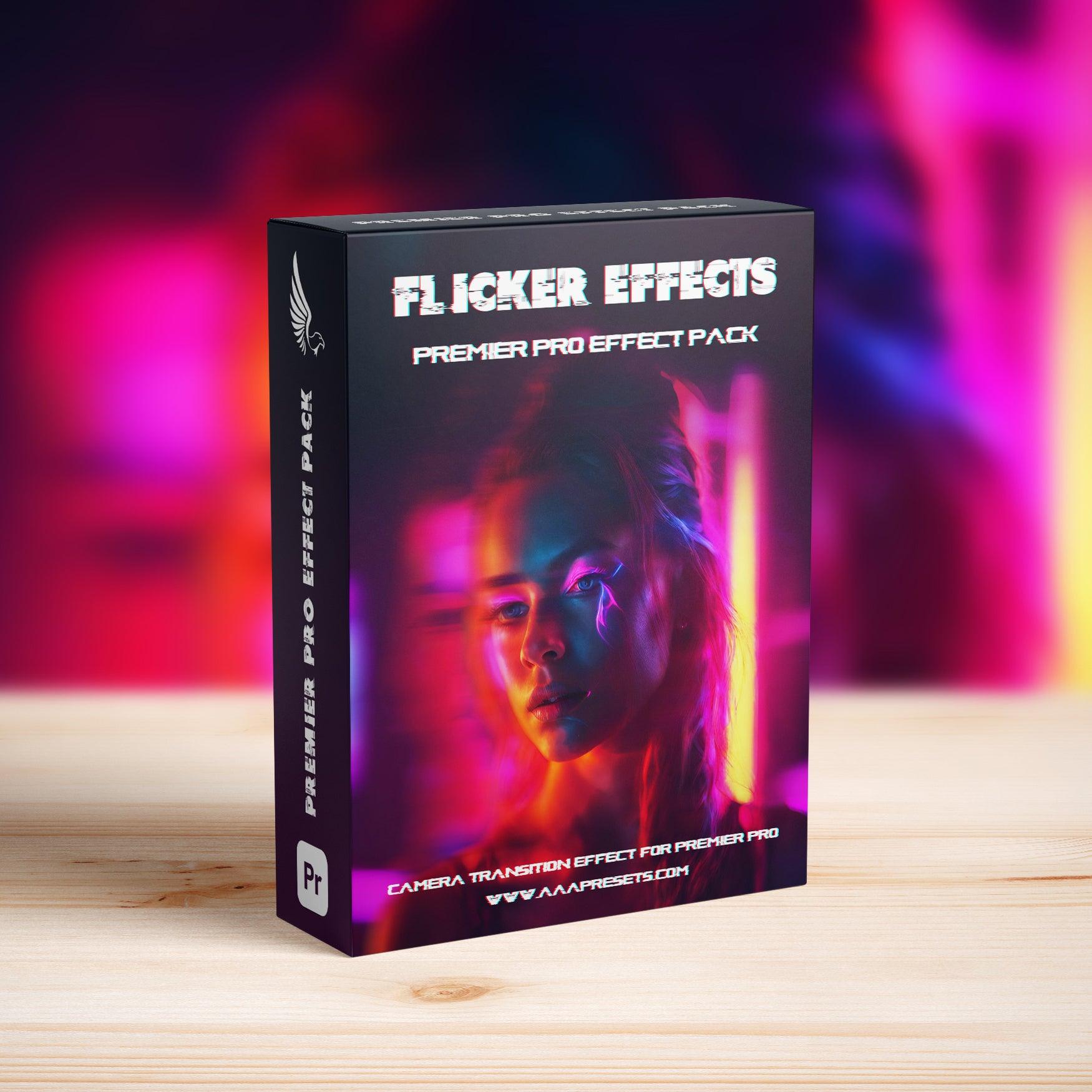 Dynamic Flicker Effect Transition for Adobe Premiere Pro