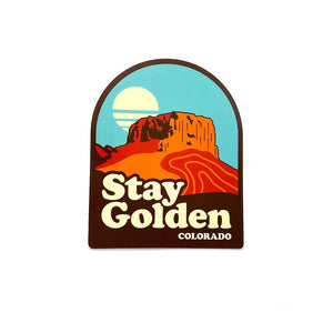 Stay Golden Sticker - Truly BoHotique