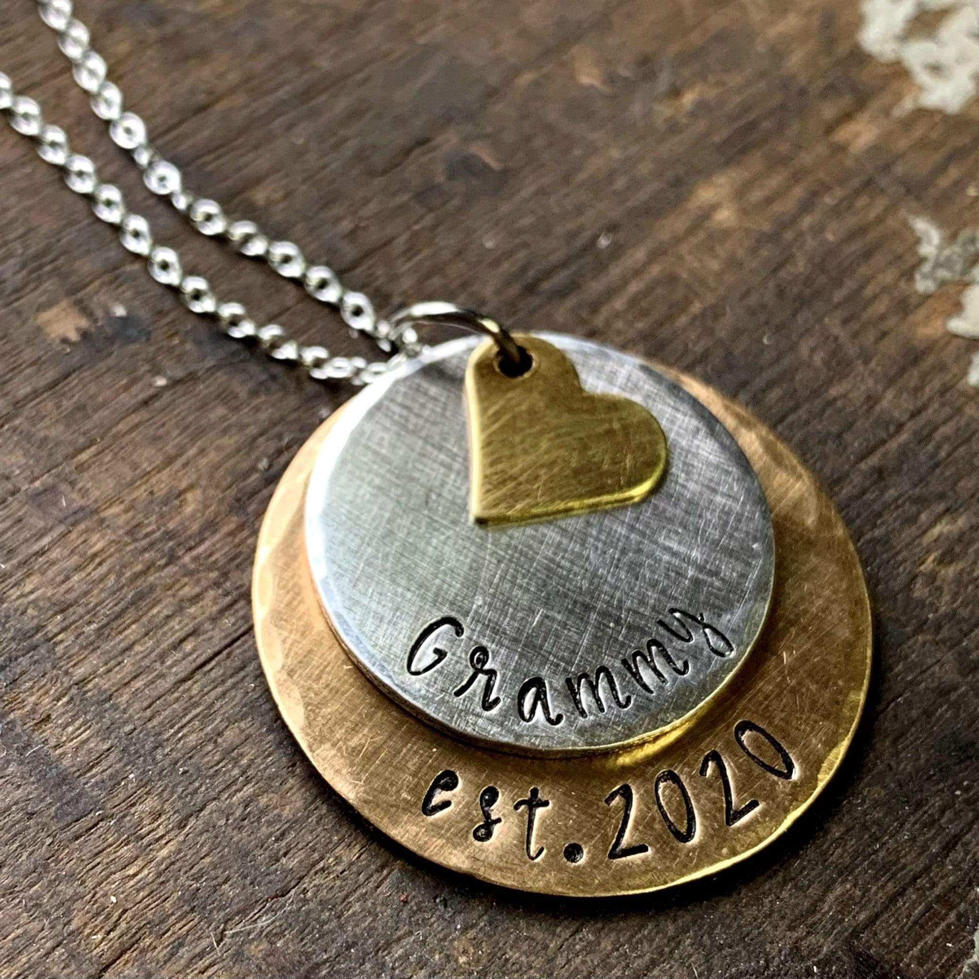 personalised jewellery for grandmothers