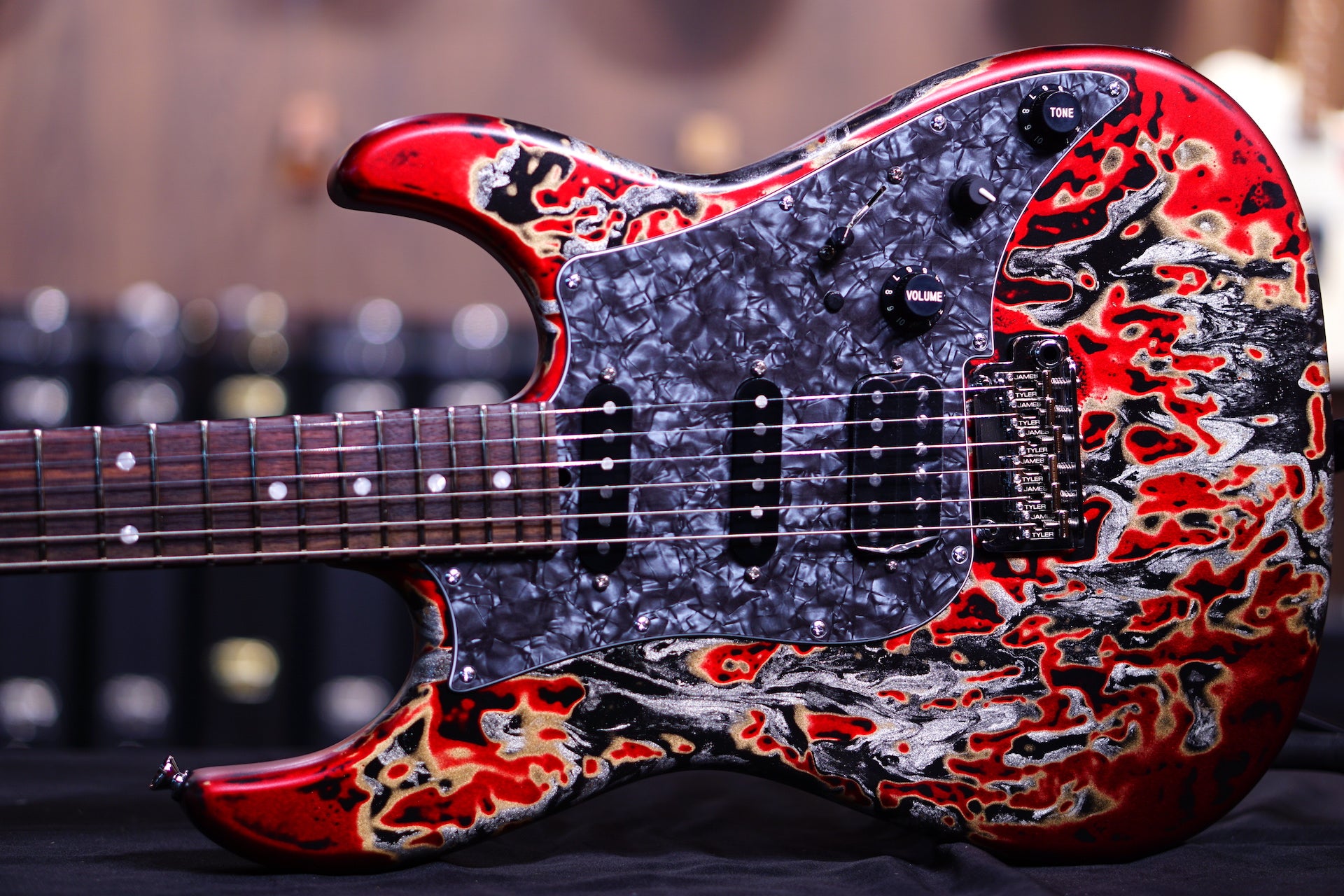 James Tyler Studio elite HD burning water — HIENDGUITAR