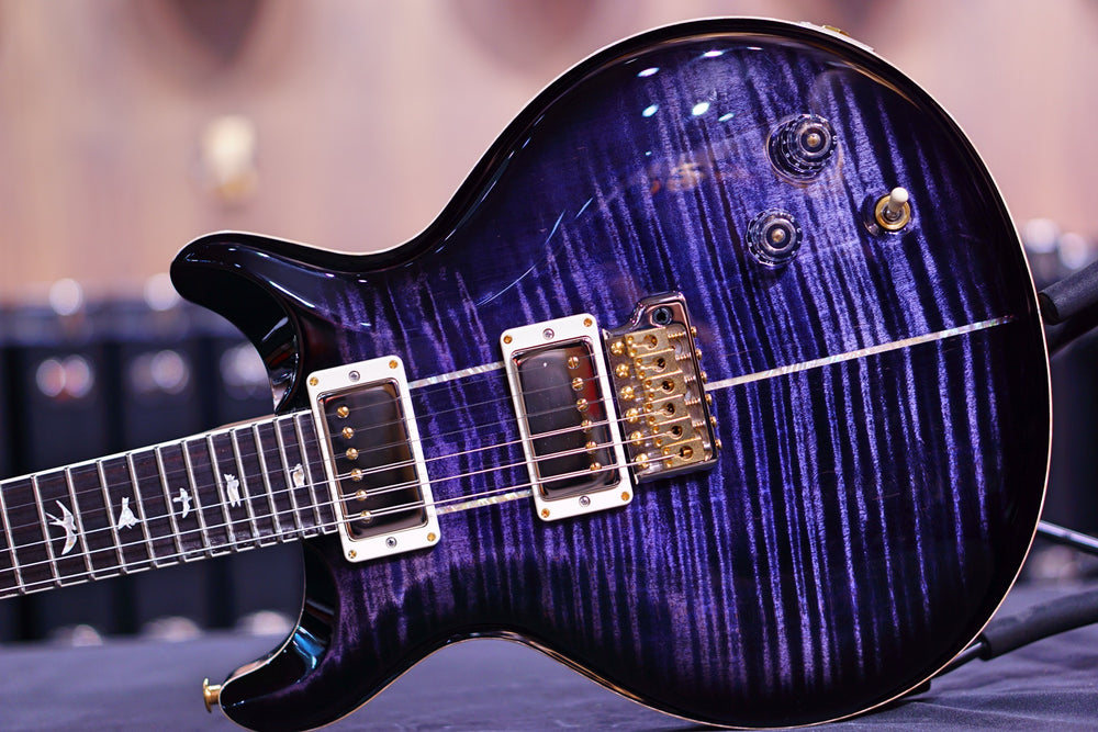 purple prs guitar