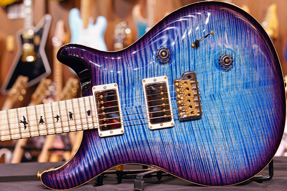 purple prs guitar