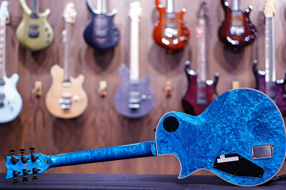 esp eclipse custom blue liquid metal