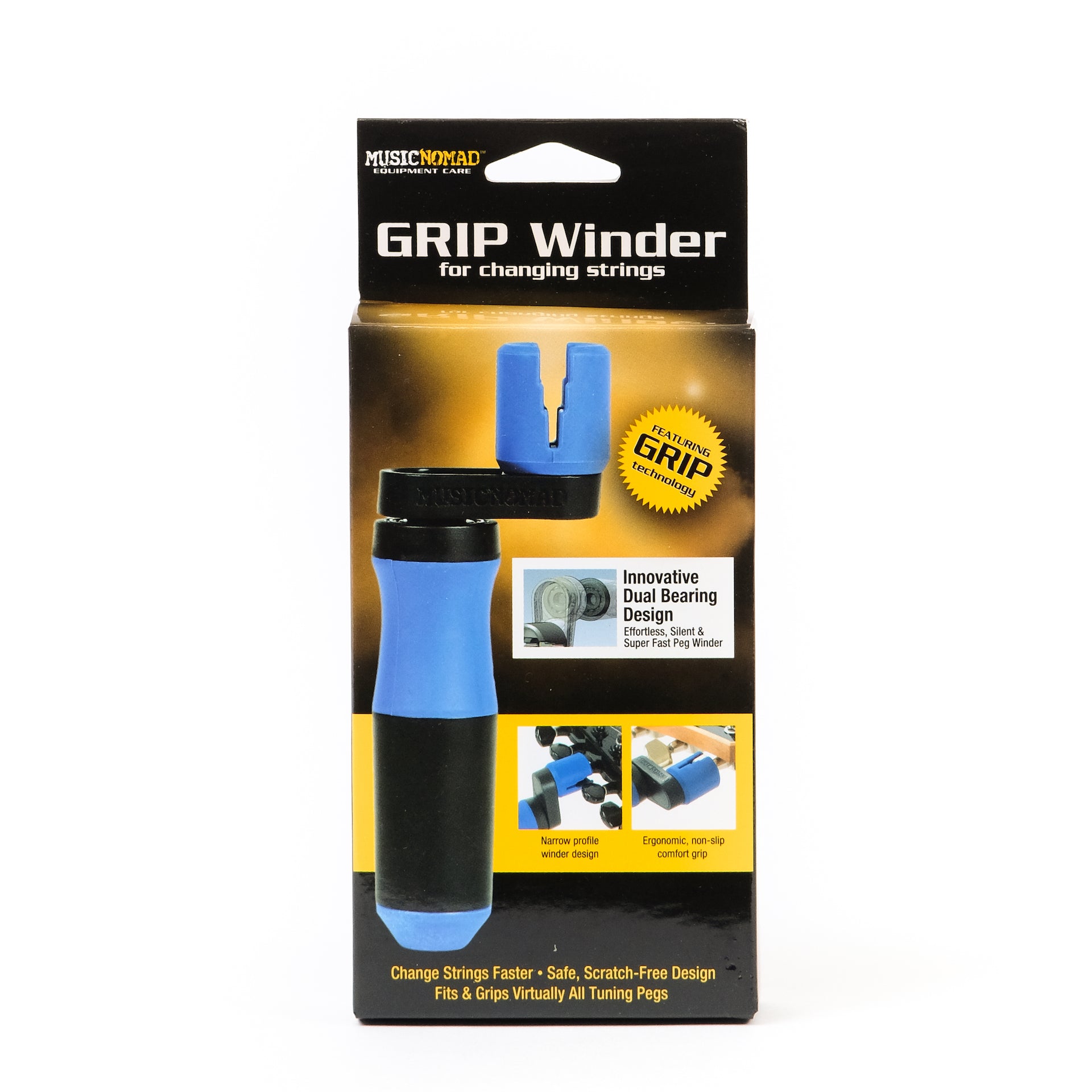 Music Nomad Grip Cutter. Premium String cutter for musical instruments such  as guitars, bass, mandolin, banjo, dulcimer, ukulele and many more.