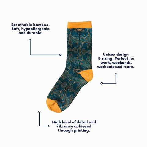 Soule Socks Bamboo Fibre Sustainable Ethical Expressive Accessories Unique Designs