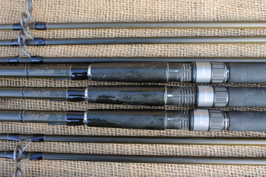 3 x Fox Warrior S Carp Fishing Rods. Cork Handles. – Vintage Carp Fishing  Tackle
