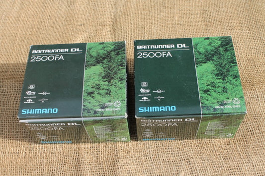 2 x Shimano Baitrunner 150 Fishing Reels, Old School 1990s. RARE! – Vintage  Carp Fishing Tackle