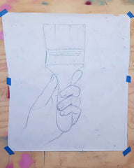 drawing of a hand in proportion how to draw milan art institute mastery program