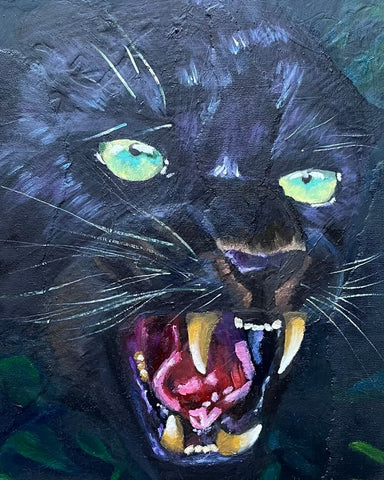 black panther oil painting milan art institute mastery program review