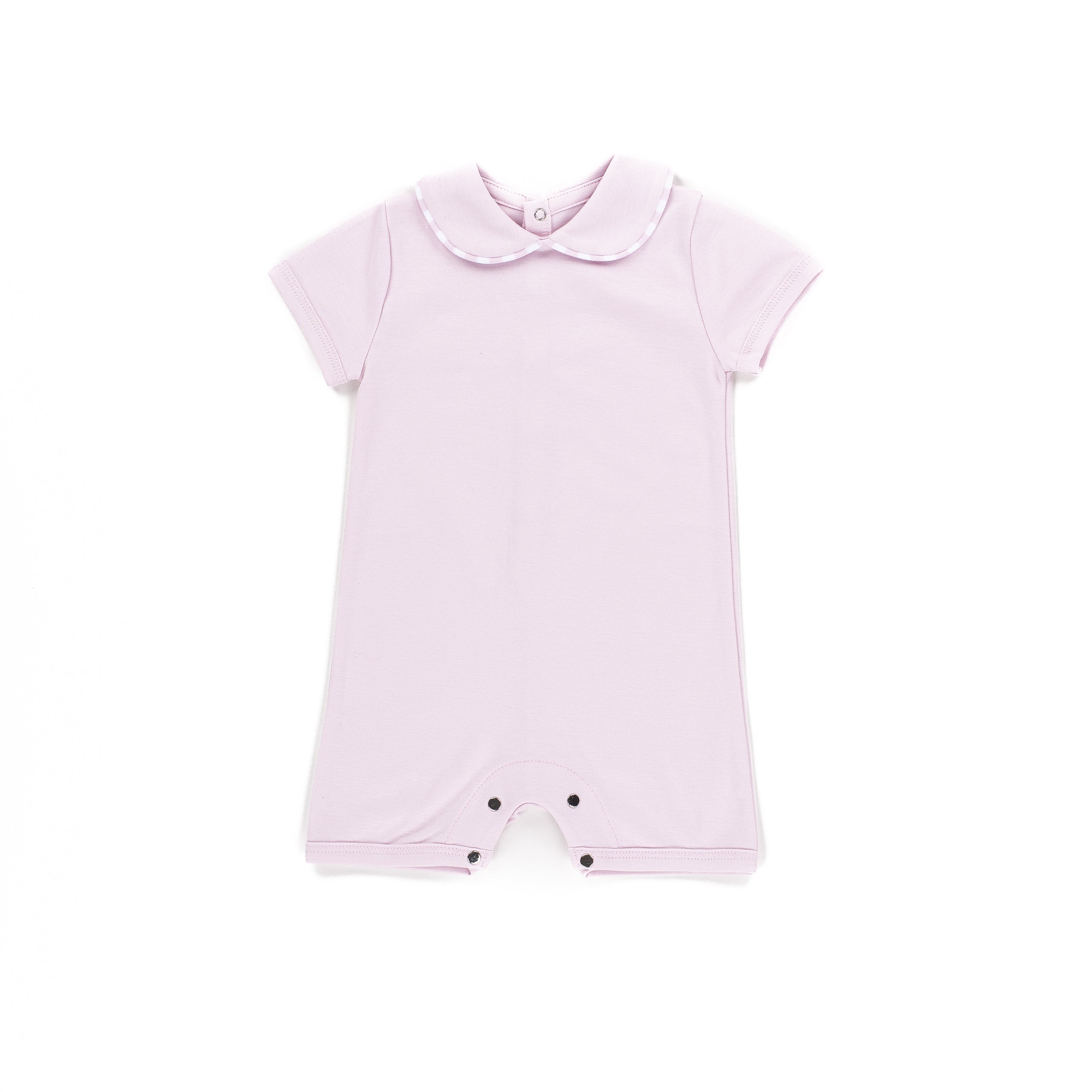The Muffin Collar Playsuit with Short Sleeves