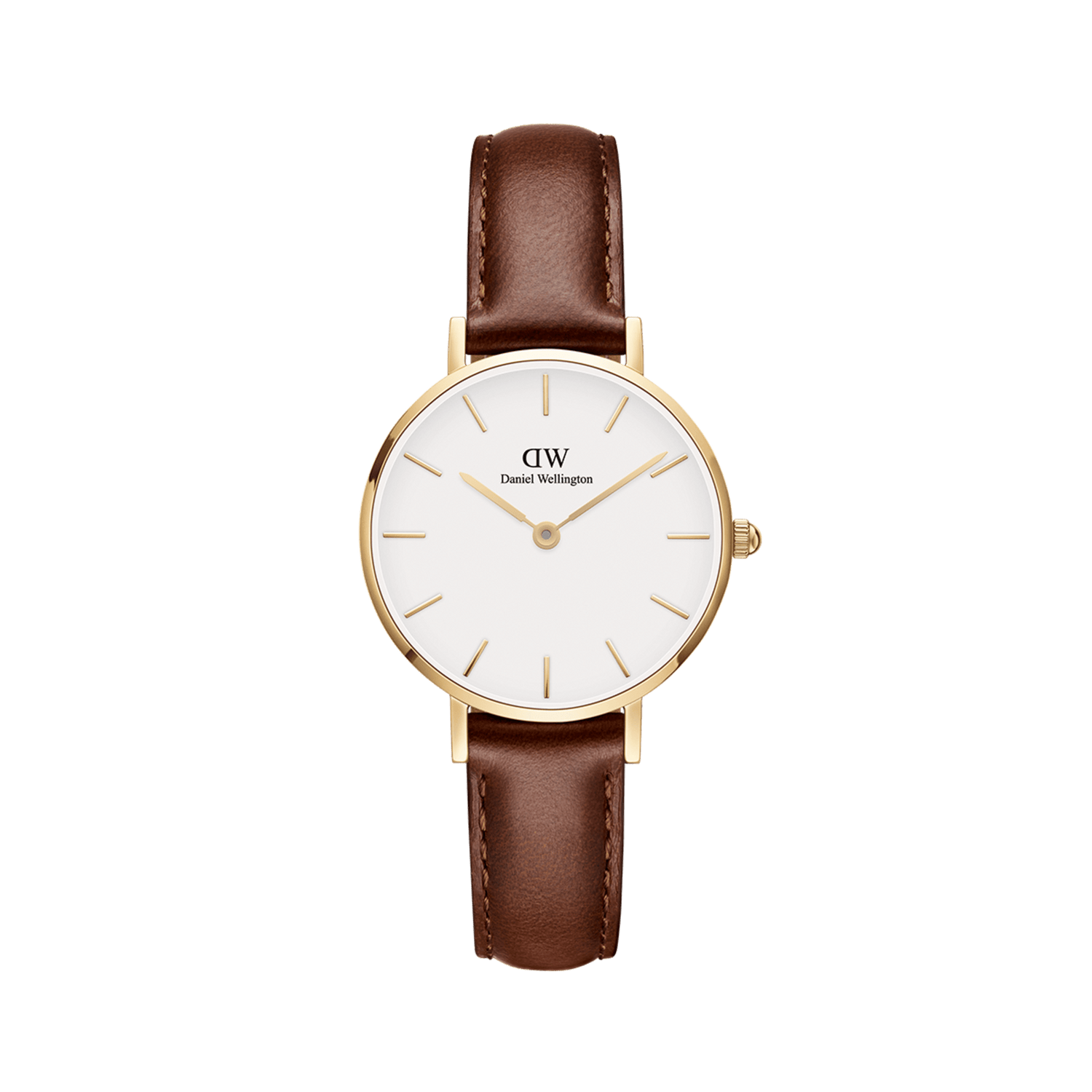 Petite Evergold – Gold & White in 36 mm | DW