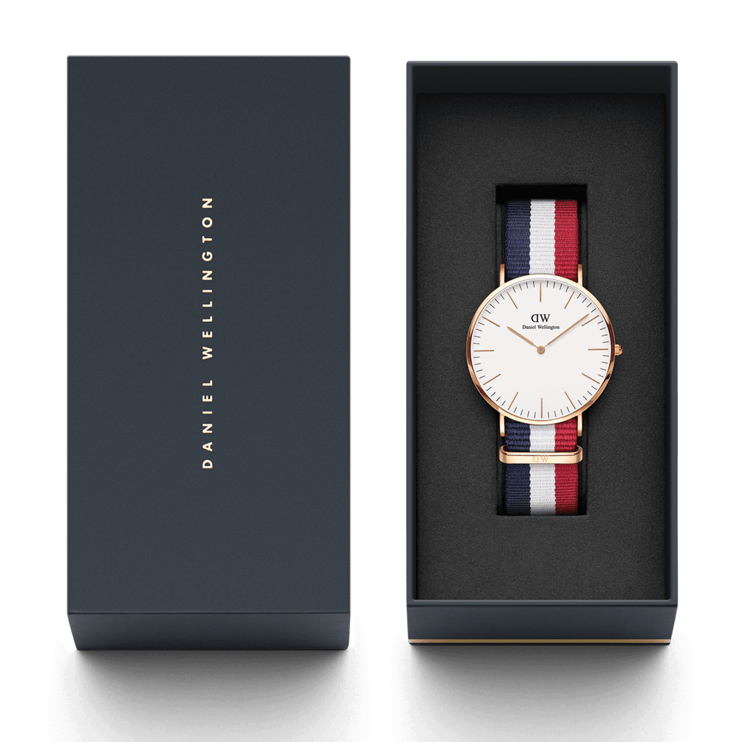ondersteboven kwaad Bruin Cambridge - Men's rose gold watch with NATO band 40mm | DW – Daniel  Wellington Global