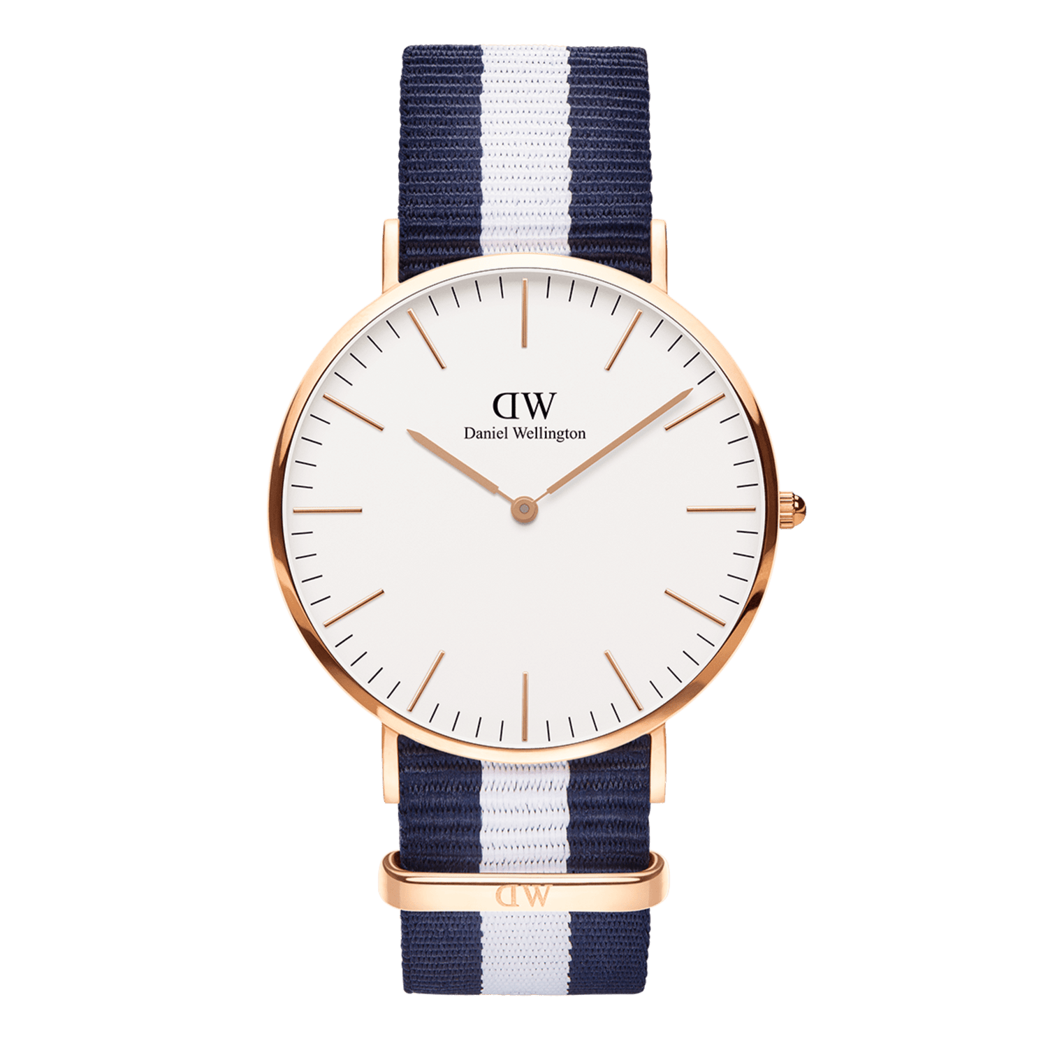 Bristol - Rose Gold watch with white dial for men | DW