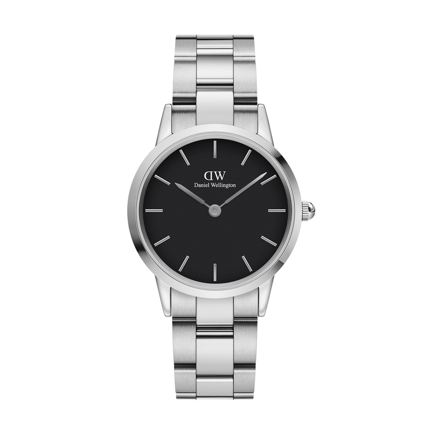 Iconic Motion - Black and Silver Sports Watch 40mm | DW