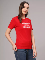 Weekends Are For  - Sukhiaatma Unisex Graphic Printed T-shirt