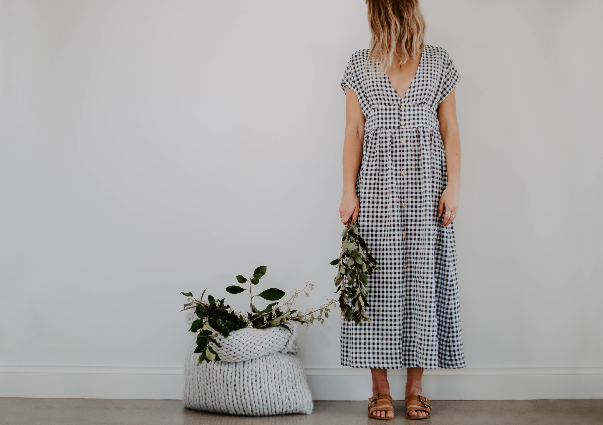 NICOLA DRESS GINGHAM