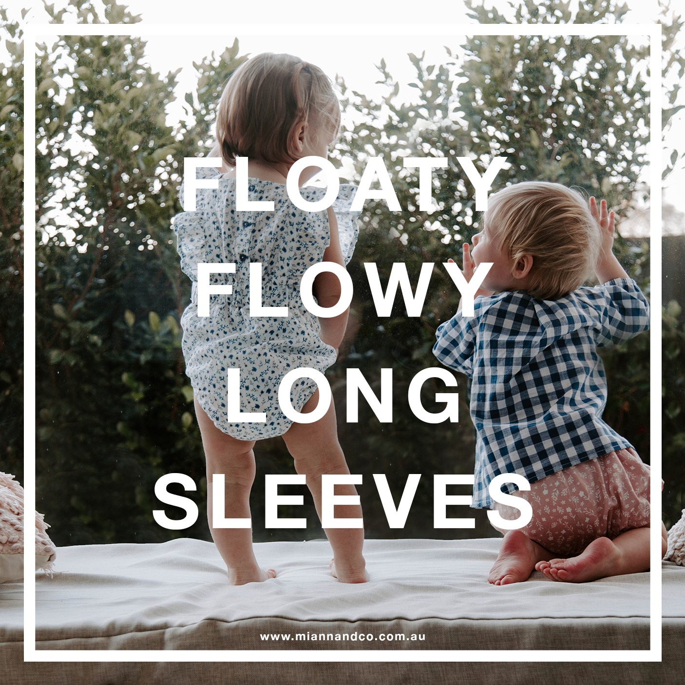 FLOATY FLOWY LONG SLEEVES