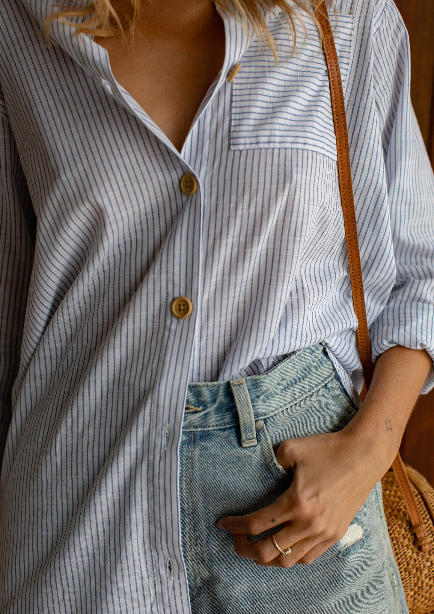 phoebe shirt stripe