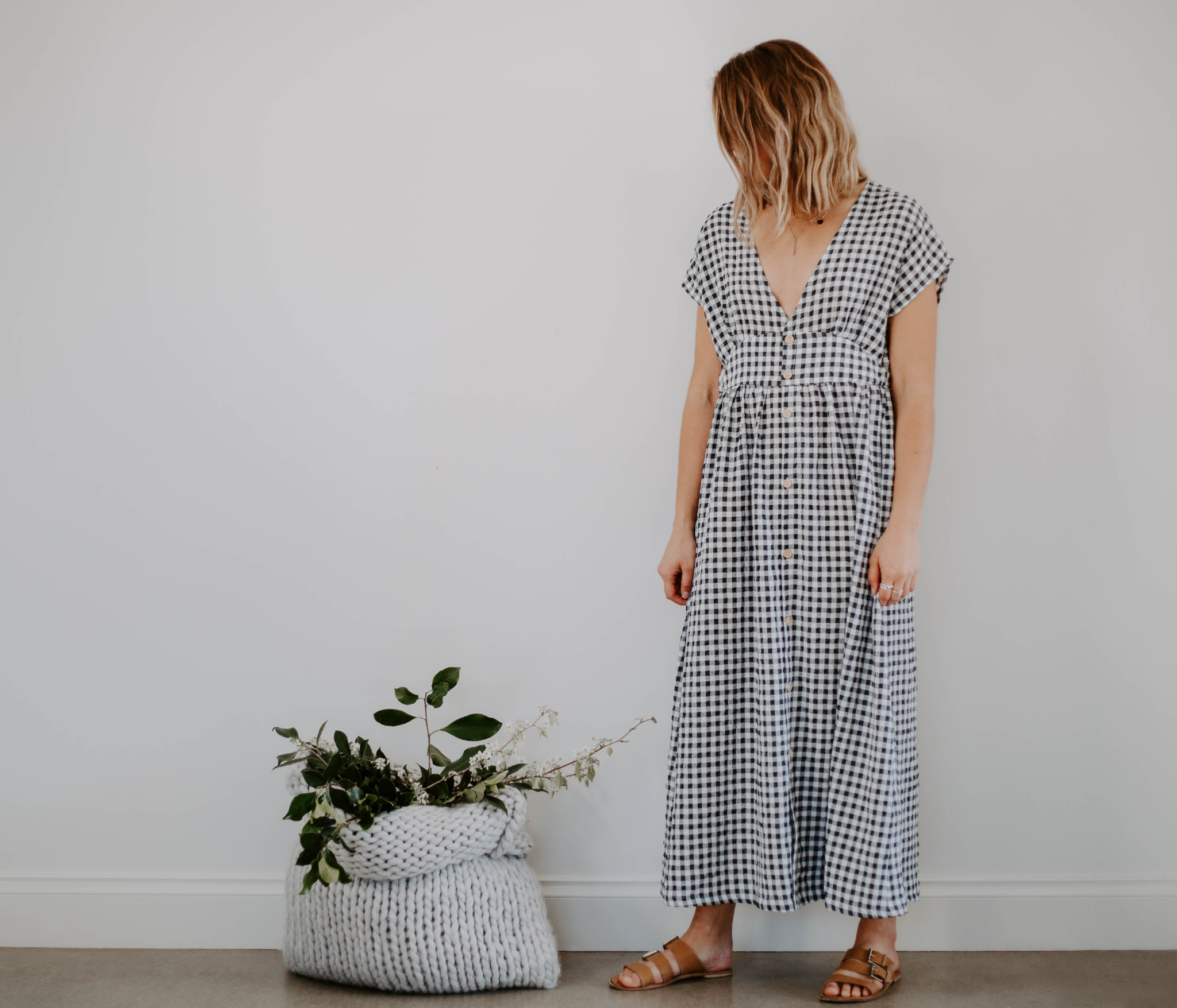 NICOLA DRESS GINGHAM