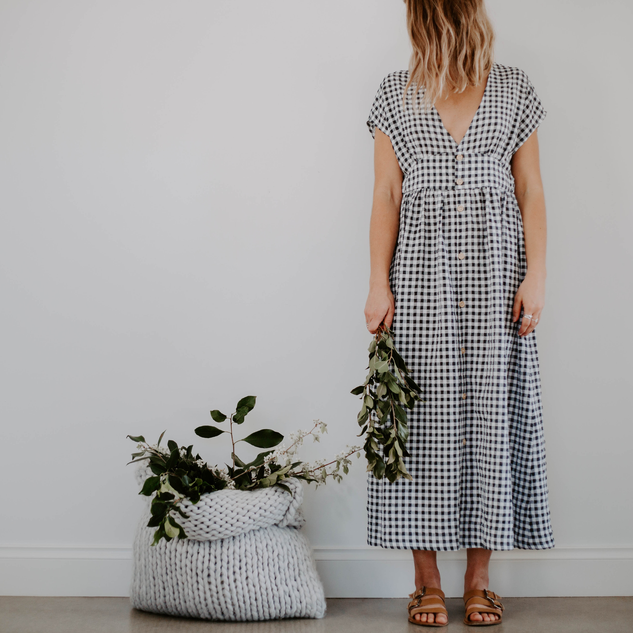 NICOLA DRESS GINGHAM