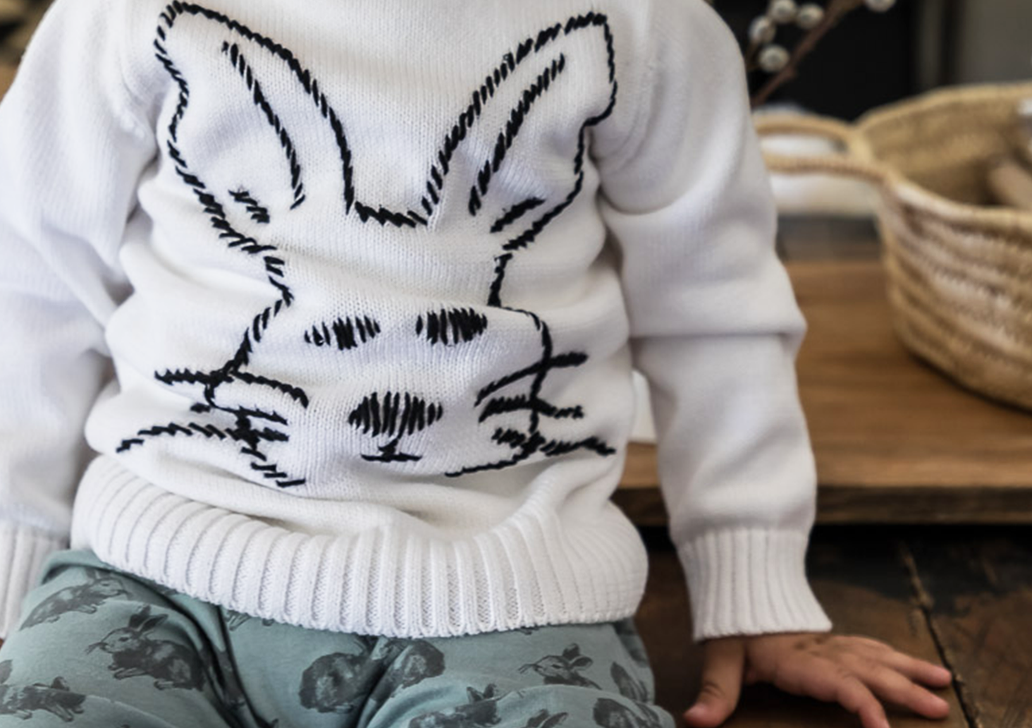 white rabbit jumper