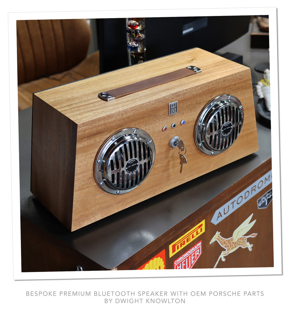 Dwight Knowlton Bespoke Custom Porsche Bluetooth Speaker