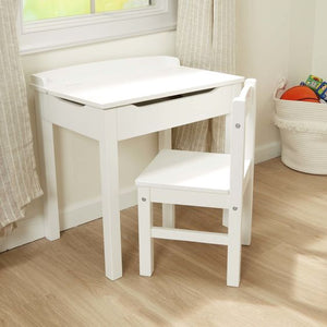 Lift-Top Desk and Chair