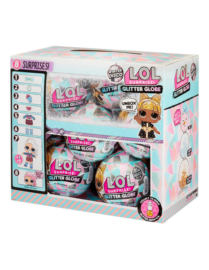 lol doll glitter globe