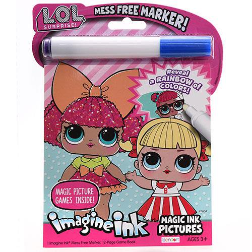 Download Lol Imagine Ink Magic Ink Pictures Coloring Book Nerd S Box Toys