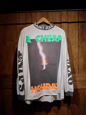 Men's Graphic Long Sleeve T-Shirt - The Bargains Depot