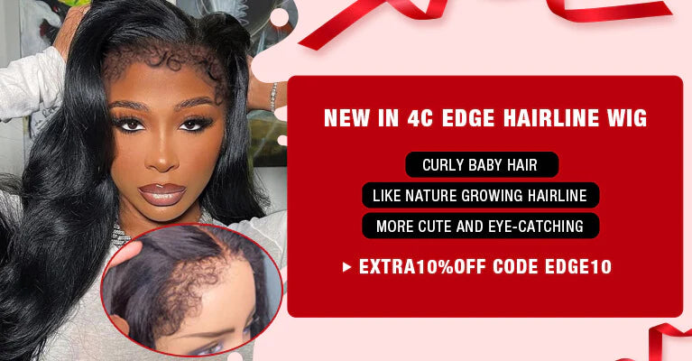 4C Edges Hairline Wigs