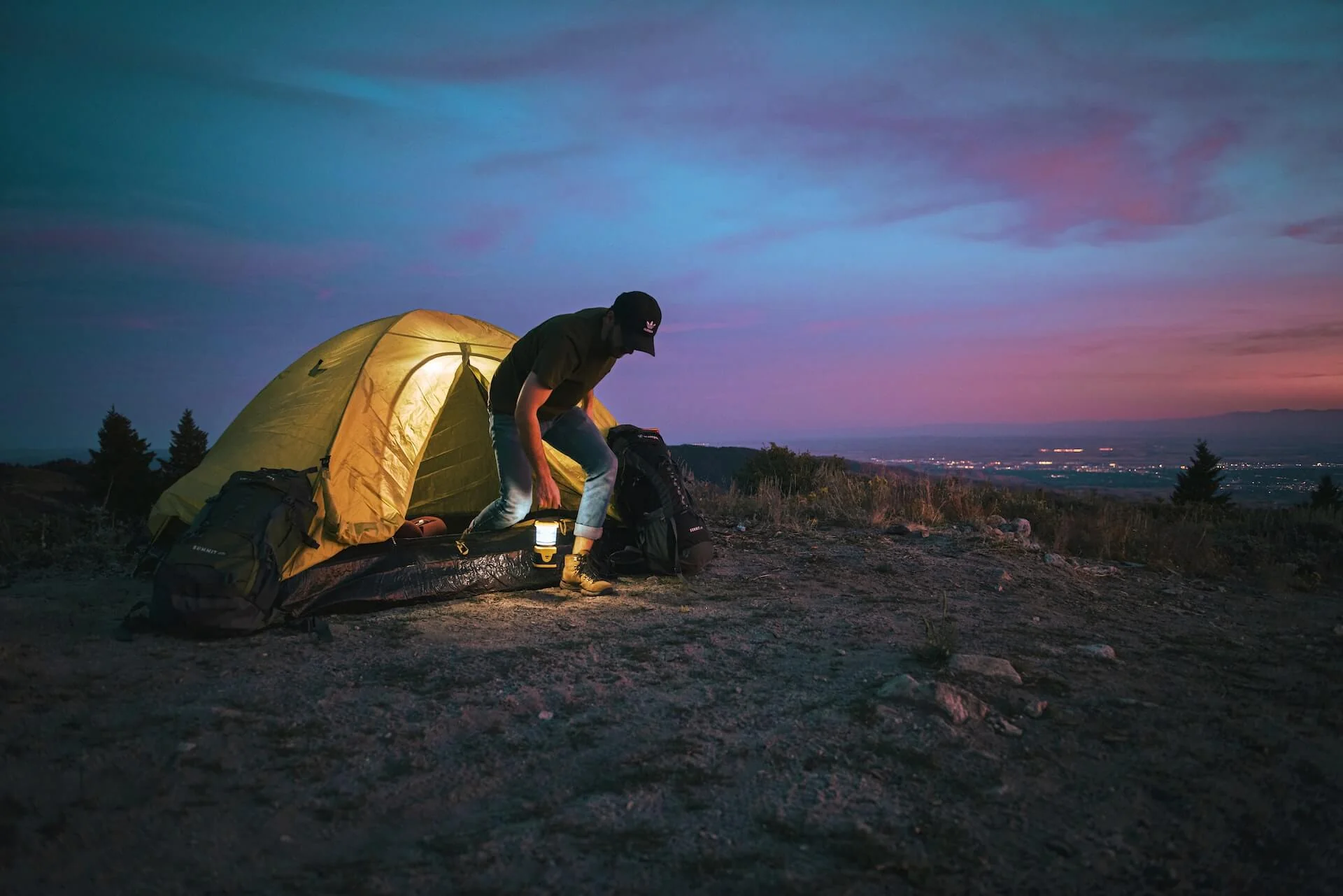 Stromversorgung für Camping