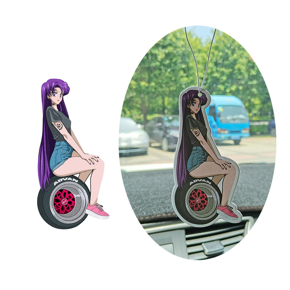 3PCS Anime Bad Funny Girl Car Room Hanging Air Freshener | eBay