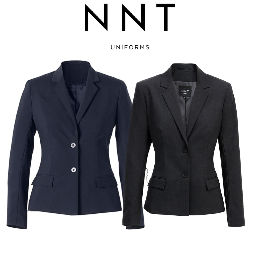 NNT Black Dobby Stretch Blazer (CAT1DG)