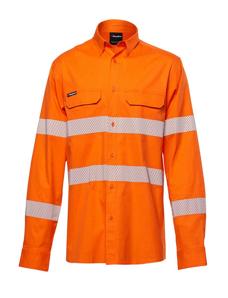 Portwest Iona Cotton Coverall Lightweight Reflective Taped Work