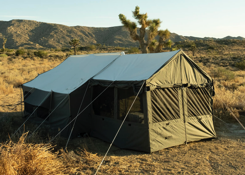 Kodiak Canvas 10x10 Canvas Cabin Lodge Tent