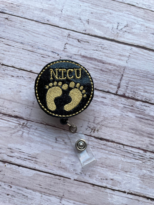 NICU Where Little Things Matter Badge Reel – Taupe and Truffle Boutique