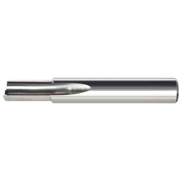 803-808 || 3/16 Diameter Two Flute 'O' Flute Straight Cut - Fishtail End - Uncoated