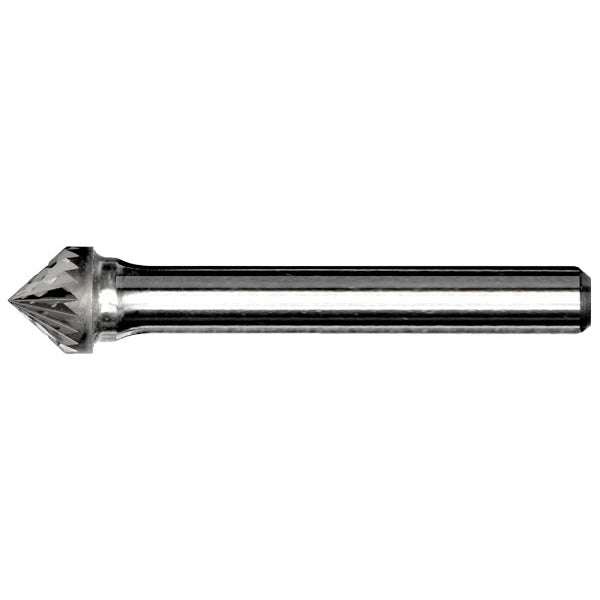 MASTERCUT SK-9MMDC || 25mm Diameter, Doublecut SK - 90 Degree Included Cone Burs