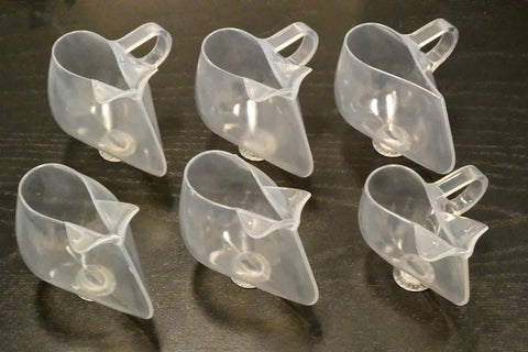 Prototipos impresos en 3D, vasos de café para astronautas