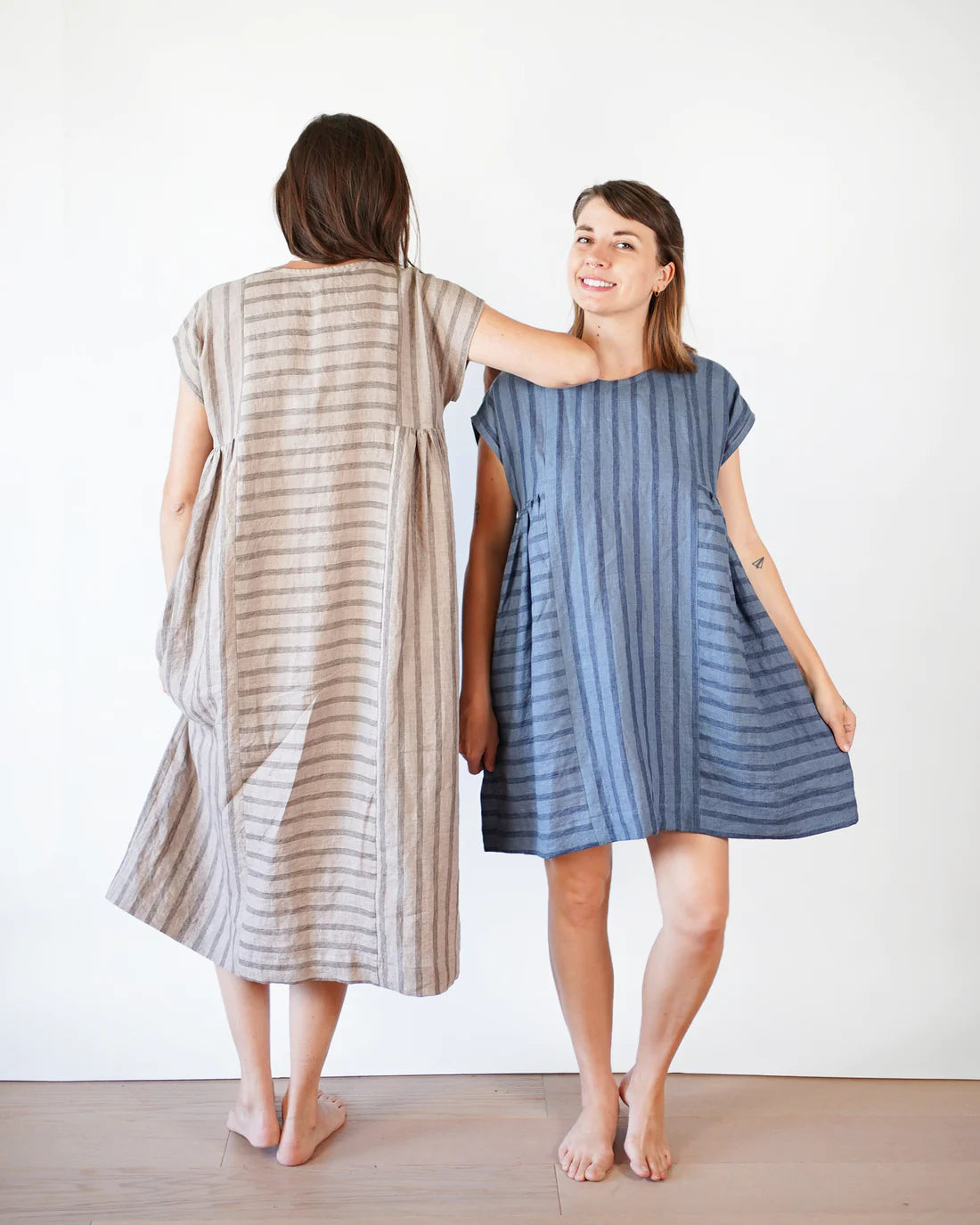 MatchyMatchySewingClubCollageGatherDressPDFSewingPattern1